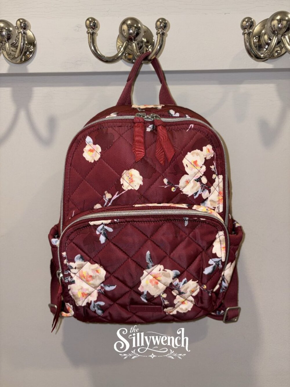 Vera Bradley Blooms & Branches Small Backpack in Performance Twill
